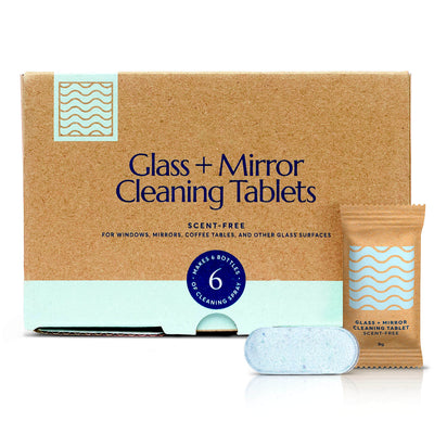 Glass + Mirror Cleaning Tablets
