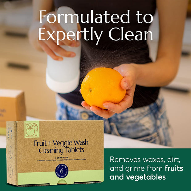 Fruit + Veggie Wash Cleaning Tablets